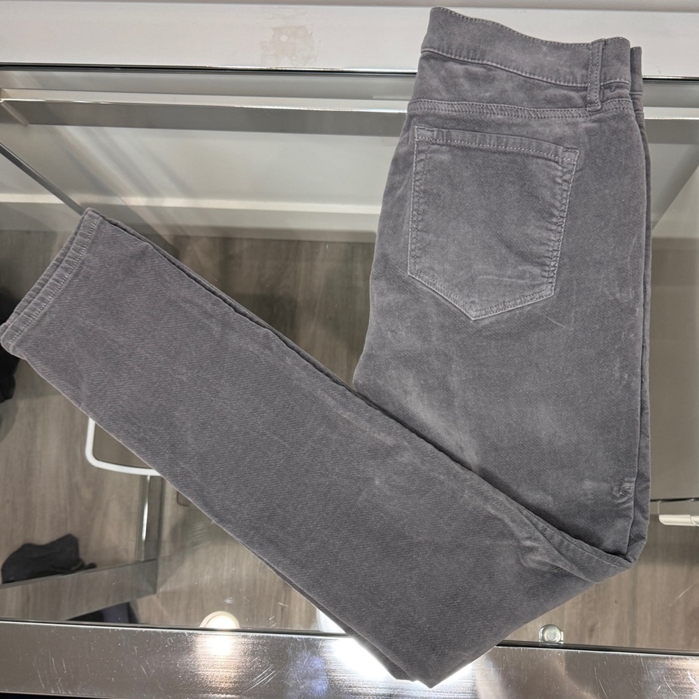 LOFT Modern Skinny Gray Velvet Feel Women’s Jeans (Sz 4)
